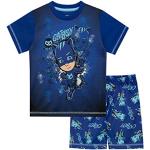 PJ MASKS Jongens Catboy Pyjama's Blauw 98