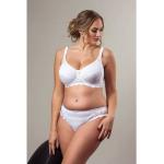 Witte Polyamide Stretch Beugel bh's voor Dames 