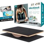 Plankpad Fitnesstrainer en balansbord met app voor iOS en Android – innovatieve plank buikspiertrainer