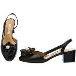 Zwarte Roberto Festa Platte sandalen  in maat 35,5 met Hakhoogte 3cm tot 5cm in de Sale voor Dames 