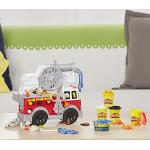 Multicolored Play-Doh Brandweer Speelgoedauto's voor Kinderen 