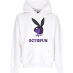 Streetwear Witte Octopus Playboy Hoodies  in maat L voor Heren 
