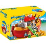 Rode Kunststof Playmobil 1.2.3 Ark van Noach Knuffels 3 - 5 jaar met motief van Olifanten 
