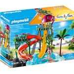 Playmobil - 70609 Family Fun Waterpark met glijbanen,Multi-kleuren