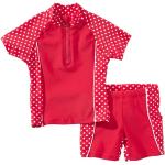 Rode Playshoes UV-werend kinder badpakken  in maat 128 2 stuks voor Meisjes 