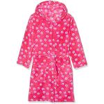 Roze Fleece Playshoes Bloemen Kinder badjassen  in maat 92 voor Meisjes 