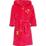 Roze Fleece Playshoes Kinder badjassen  in maat 140 met motief van Muis in de Sale voor Meisjes 
