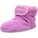 Roze Fleece Antislip Playshoes Antislip babyslofjes  in maat 21 voor Babies 