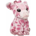 Roze 23 cm Giraffen knuffels met motief van Giraffe voor Kinderen 