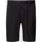 Zwarte Stretch Tommy Hilfiger Madison Chino shorts  in Grote Maten  in Grote Maten in de Sale voor Heren 