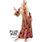 Bloemen Hippie kostuums  in Grote Maten  in Grote Maten in de Sale voor Dames 
