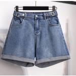 Casual Multicolored High waist High waisted shorts  voor de Zomer  in Grote Maten  in Grote Maten voor Dames 