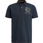Marine-blauwe PME Legend Poloshirts  in maat 3XL voor Heren 