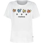 Witte Pokemon T-shirts  in maat M voor Dames 