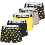 Multicolored Freegun Pokemon Pikachu Kinder boxershorts 5 stuks Sustainable voor Jongens 