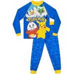 Witte Polyester Pokemon Pikachu Kinderpyjama's  in maat 158 voor Jongens 