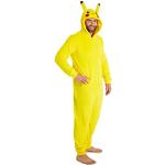 Gele Fleece Pokemon Pikachu Onesies  in maat XXL Sustainable in de Sale voor Dames 