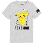 Grijze Pokemon Pikachu Marl Kinder T-shirts voor Jongens 