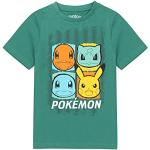Groene Pokemon Pikachu Kinder T-shirts voor Jongens 