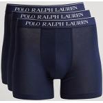 Marine-blauwe Stretch Ralph Lauren Polo Poloshirts  in maat XXL Sustainable voor Heren 
