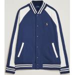 Blauwe Fleece Ralph Lauren Polo Poloshirts  in maat XL voor Heren 