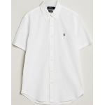 Witte Seersucker Ralph Lauren Polo Poloshirts  in maat XXL voor Heren 