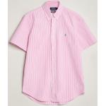 Roze Seersucker Ralph Lauren Polo Poloshirts  in maat XL voor Heren 