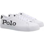 Witte Rubberen Ralph Lauren Polo Damessneakers 