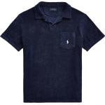 Casual Marine-blauwe Badstoffen Ralph Lauren Polo Poloshirts met korte mouw  in maat XL voor Heren 