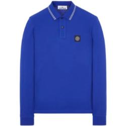 Polo Shirt V0022 - Maat: XL, Kleur: V0022 - Bright Blue Stone Island , Blue , Heren