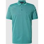 Turquoise Polyester RAGMAN Poloshirts  in maat M voor Heren 