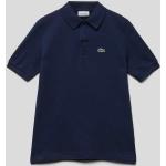 Marine-blauwe Lacoste Kinder polo T-shirts 