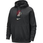 Zwarte Fleece Nike Portland Trail Blazers Hoodies  in maat M voor Heren 