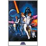 Multicolored Star Wars A New Hope Filmposters 