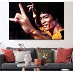 Posters Prints, Canvas Schilderij Chinese Kung Fu Superstar Bruce Lee Poster En Poster Art Mural Woonkamer Decoratie Schilderen Home Decor, Posters En Prints Voor Mannen, Handgemaakte Prints-50X70Cm