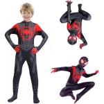 Powmag Spidermankostuum voor kinderen, superhero-kostuum jongens, Spidermankostuum zwart, Spiderman Homecoming, Kerstmis, carnaval, party, verjaardag, carnavalskostuums