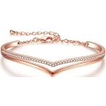 Roze Gouden 18K Diamanten armbanden  voor een Bruid voor Dames 