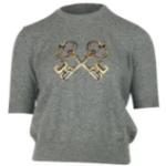 Vintage Grijze Kasjmier Dolce & Gabbana Sweaters  in maat S in de Sale voor Dames 