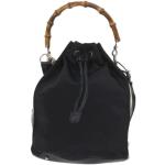 Vintage Zwarte Gucci Bucket bags in de Sale voor Dames 