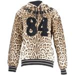 Casual Bruine Dolce & Gabbana All over print Sweatshirts met print  in maat XXL met motief van Luipaard in de Sale voor Dames 