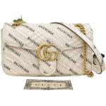 Vintage Beige Gucci Marmont Crossover tassen in de Sale voor Dames 