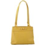 Vintage Gele VERSACE Handtassen voor Dames 