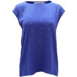 Vintage Blauwe Polyester Michael Kors MICHAEL Mouwloze blouses  in maat S voor Dames 