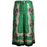 Vintage Groene Gucci Wijde pantalons  in maat S in de Sale voor Dames 
