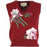 Vintage Rode Wollen Gucci Sweatshirts  in maat S in de Sale voor Dames 