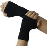 Zwarte Kasjmier Prettystern Vingerloze handschoenen  voor de Herfst  in 10 voor Heren 
