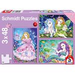 Multicolored Schmidt Spiele Feeën & Elfen Inlegpuzzels 3 - 5 jaar met motief van Fee voor Kinderen 