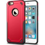 Rode Kunststof Schokbestendig iPhone 6 / 6S  hoesjes in de Sale 