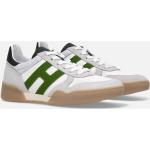 Retro Groene Suede Hogan Vintage sneakers in de Sale voor Heren 