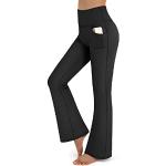 Casual Zwarte Elasthan Ademende Yoga pants  in maat XL Sustainable voor Dames 